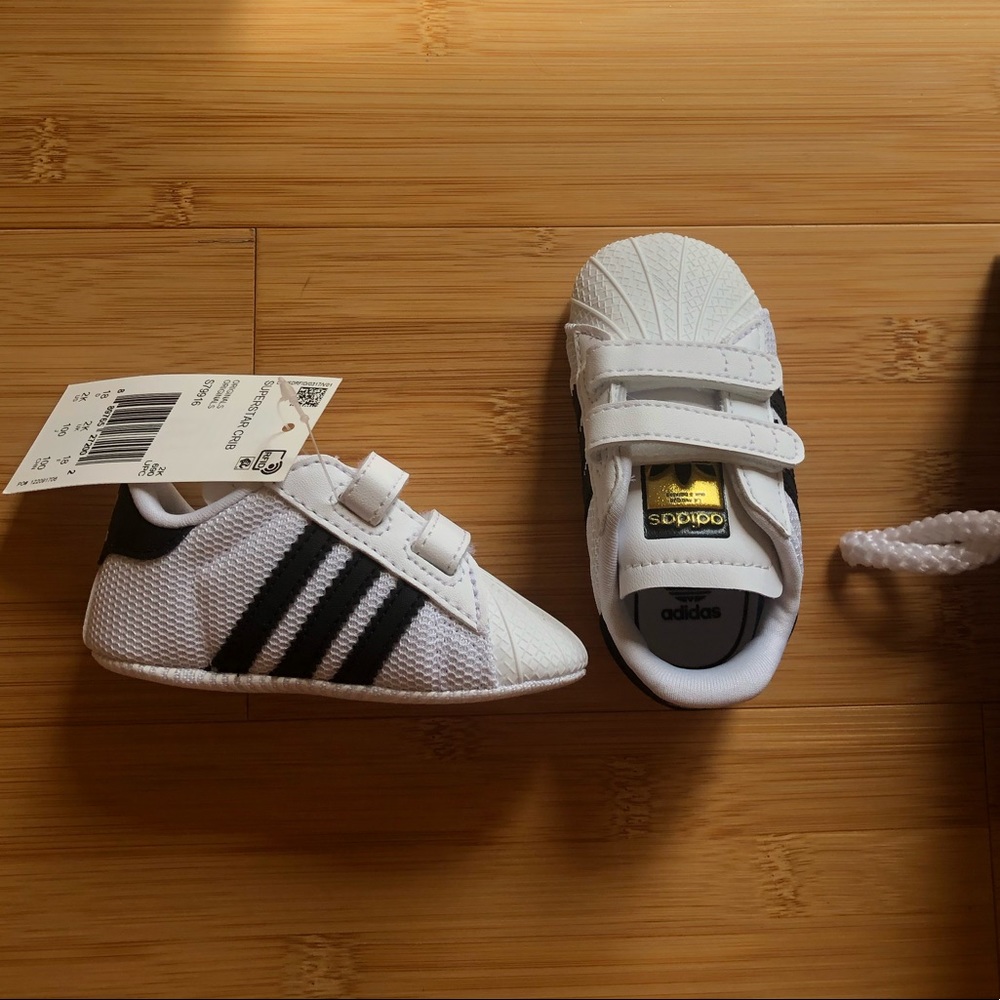 Adidas Superstar Crib Shoes NWT
